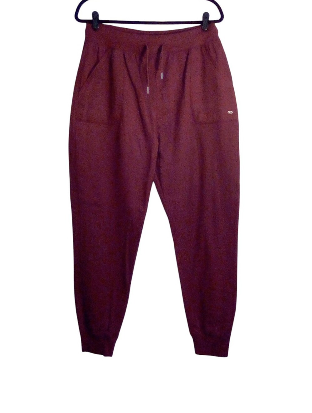 LEG3ND Joggers Fleece Lined Pull On Drawstring Waistband Super Soft XL Maroon